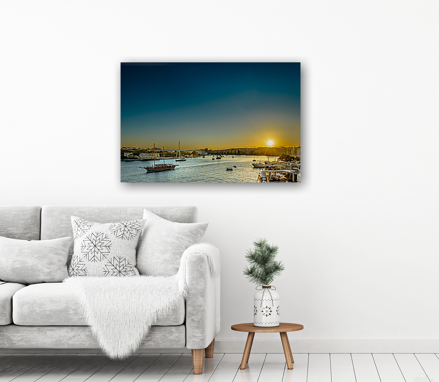 Sunset over Sliema Reproduction
