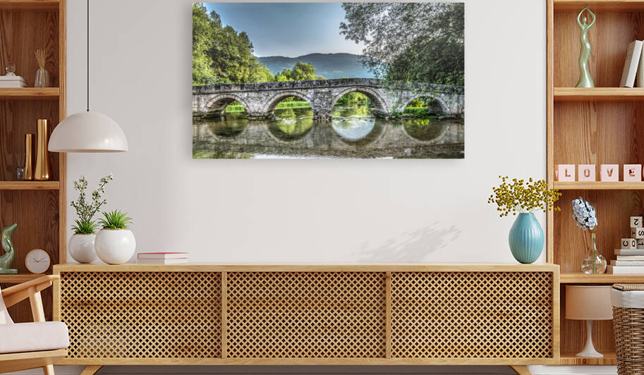 Ancient  Roman bridge Reproduction