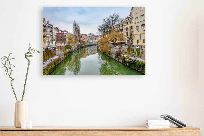 Ljubljanica River by Vedad Ceric