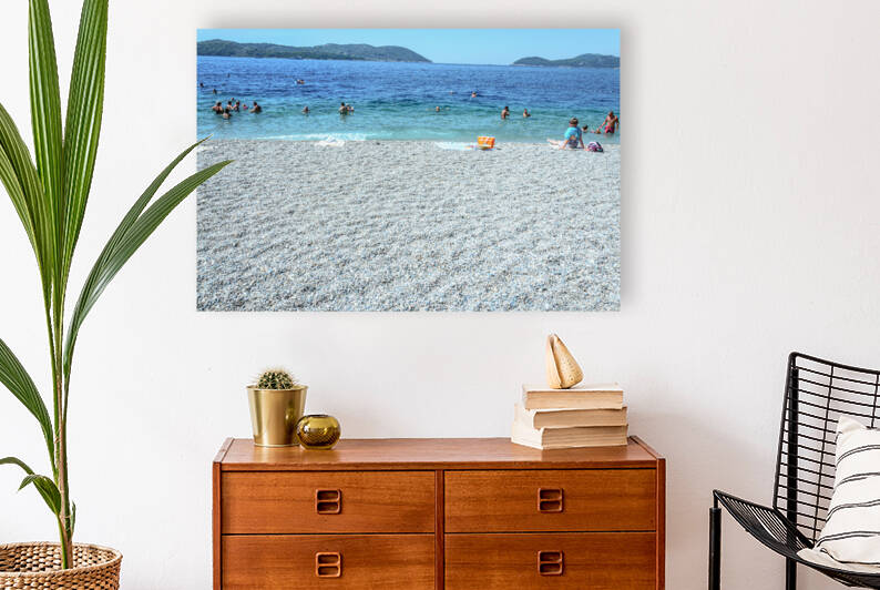 Gravel beach by Vedad Ceric