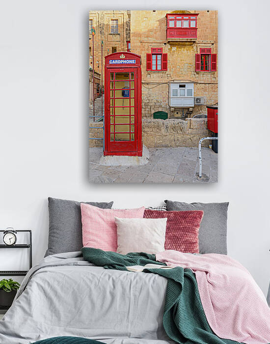 Red Phone Booth by Vedad Ceric