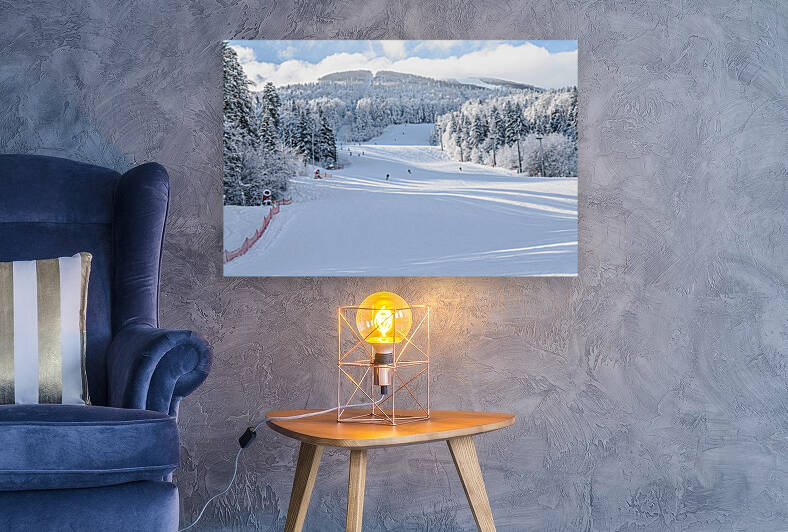 Ski slope by Vedad Ceric