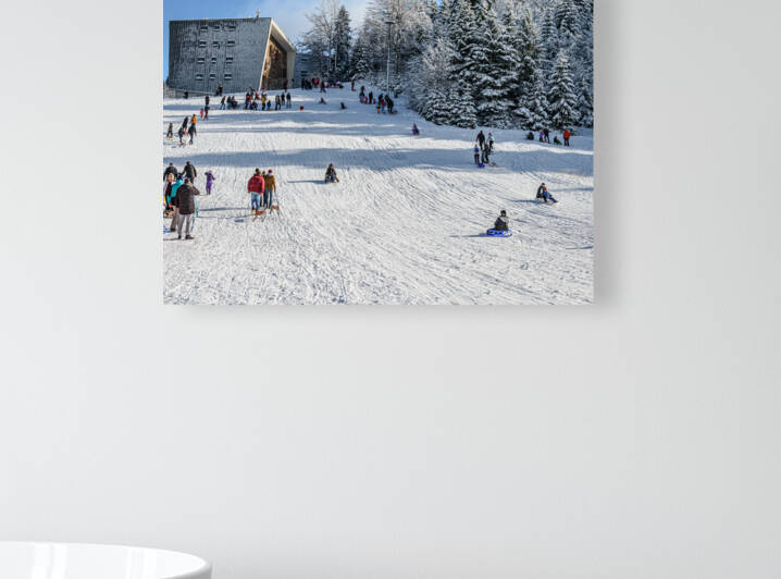 Sledding slope by Vedad Ceric