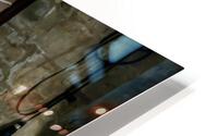 View through open window HD Metal print