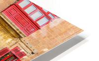 Red Phone Booth HD Metal print