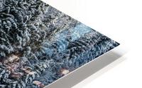 Sledding slope HD Metal print
