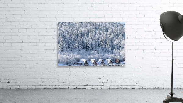 Mountain huts Wall Preview