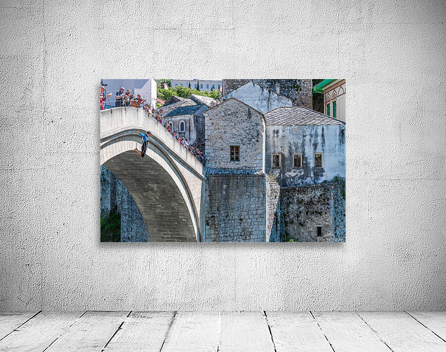 Jump from Old Bridge  Wall Preview