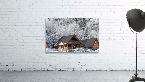 Mountain huts Wall Preview
