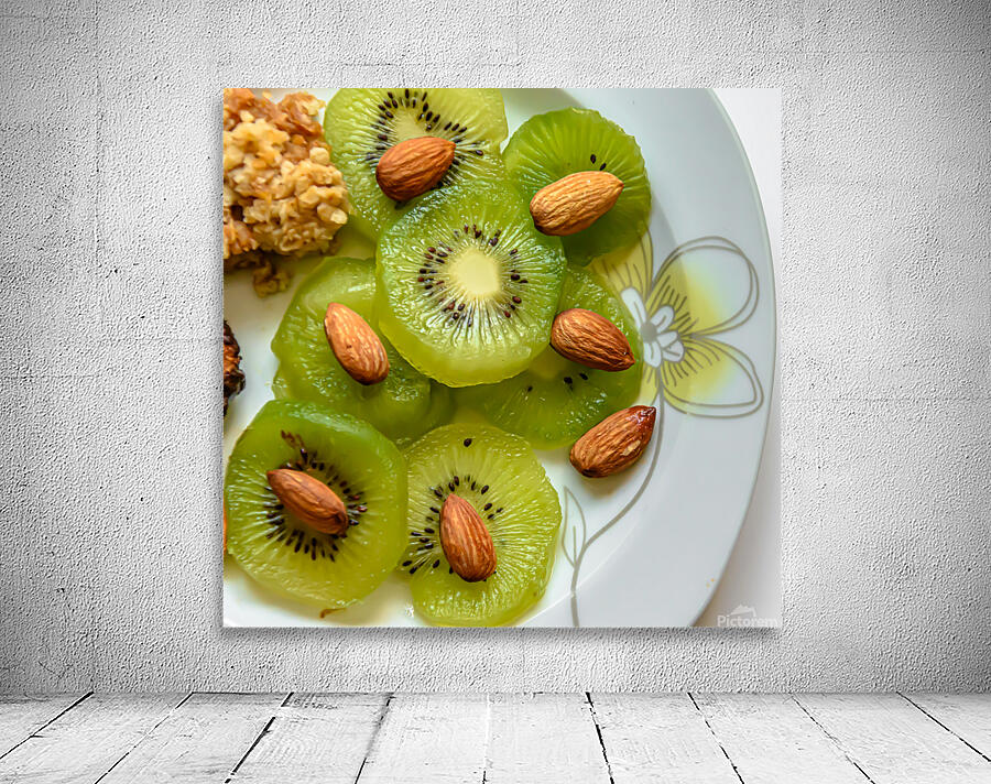 Sliced kiwi Wall Preview