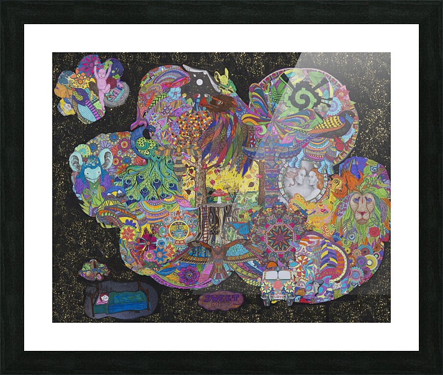 Sweet Dreams Picture Frame print