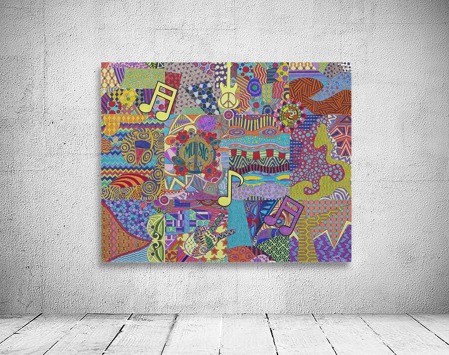 Jamming with Colour Wall Preview
