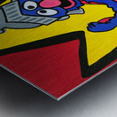 Super Grover Metal print