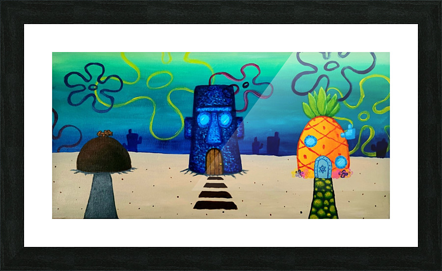 Conch Street Picture Frame print