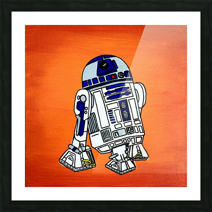 R2 D2 Picture Frame print