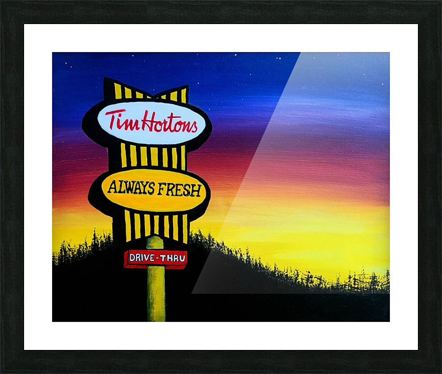 Timmies Picture Frame print