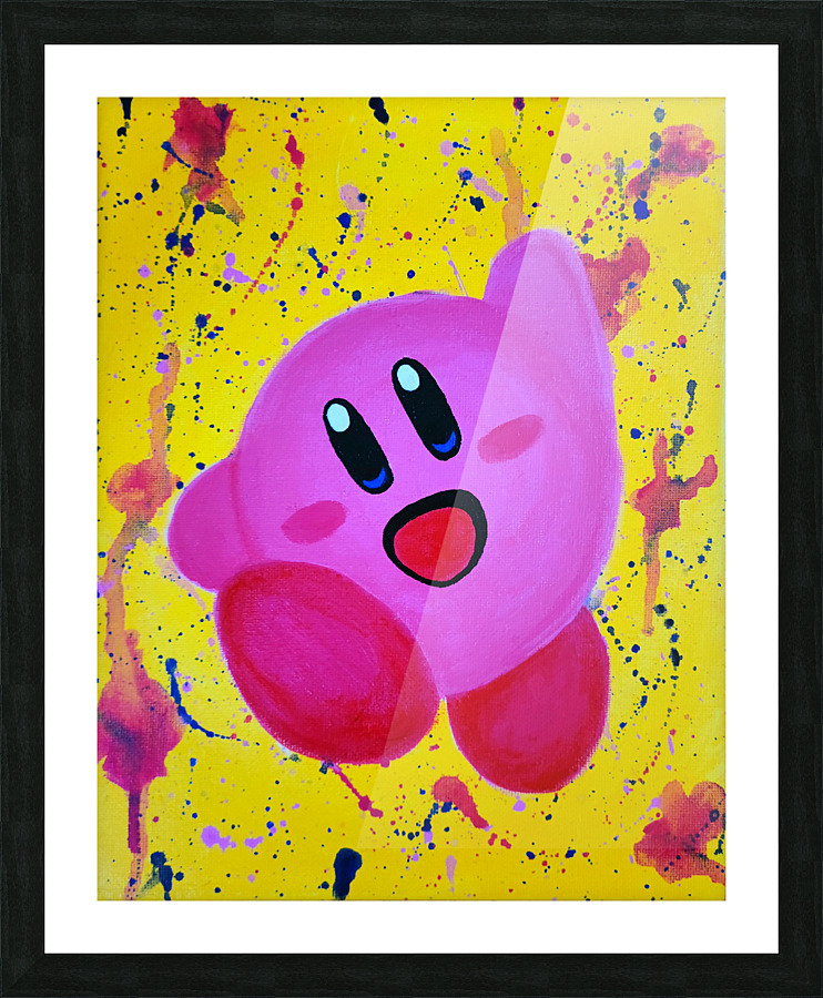Kirby Picture Frame print