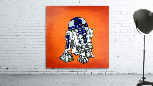 R2 D2 Wall Preview
