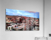 Boise in Winter Sunset Acrylic Print