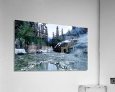 Spring Falling on River Acrylic Print