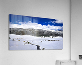 Storm Over Mountains Acrylic Print