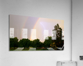 Rainbow in a storm Acrylic Print