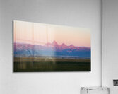 Mountains at dusk Acrylic Print