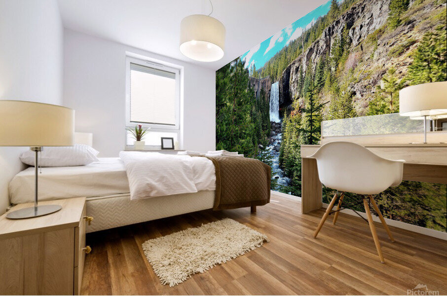 Tumalo Falls Mural print