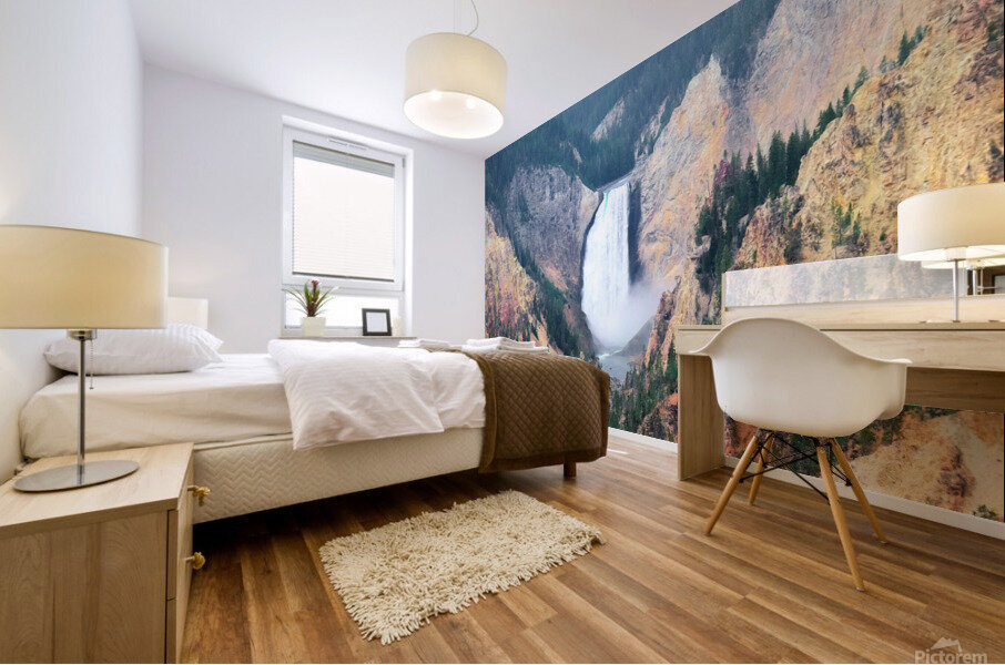 Yellowstone Falls Mural print
