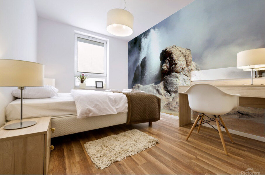 Gushing Geyser Mural print