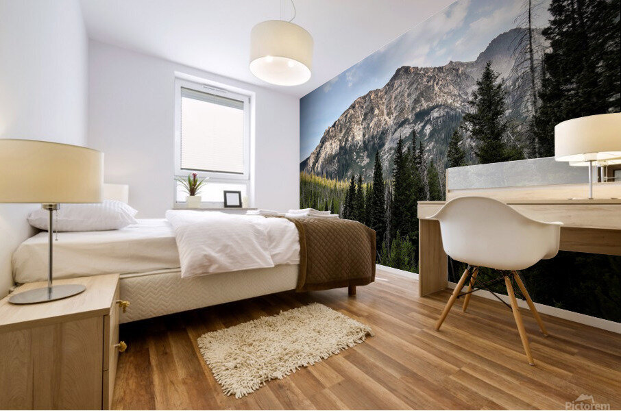 Alpine Peaks Mural print