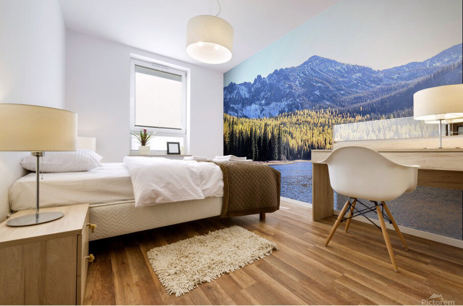 Strawberry Lake Mural print