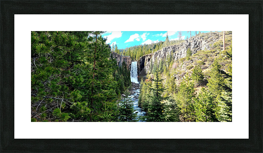 Tumalo Falls Picture Frame print