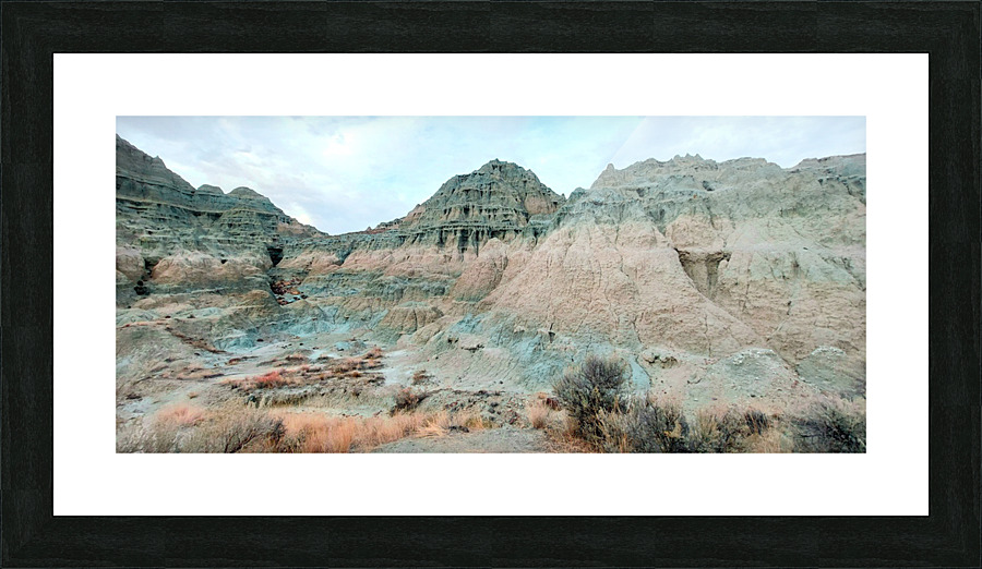 Blue Basin Picture Frame print