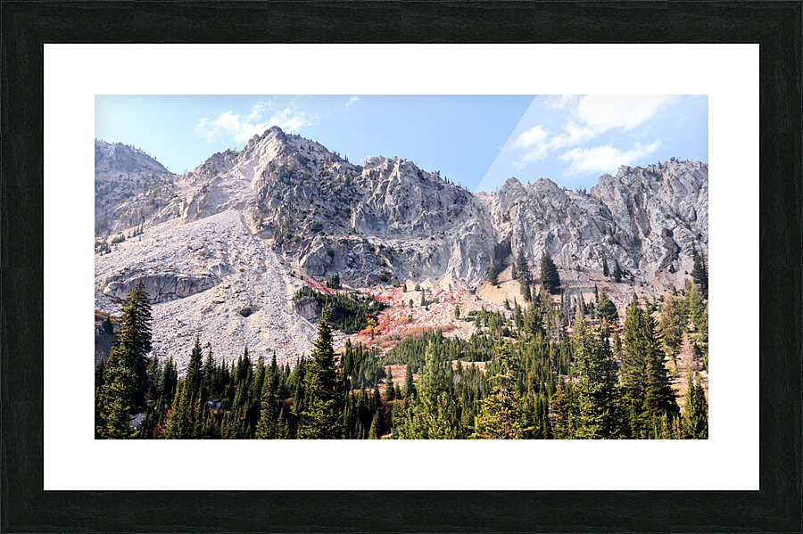 Sawtooth Ridge Picture Frame print