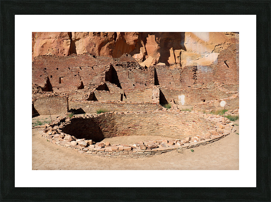 Kiva Ring Picture Frame print