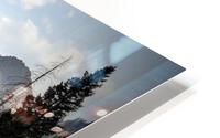 Alpine Peaks HD Metal print