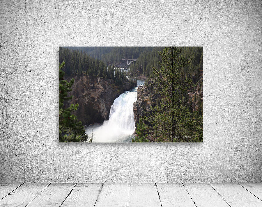 Upper Yellowstone Falls Wall Preview
