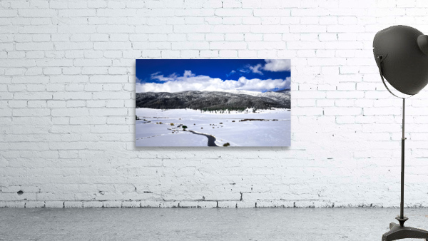 Storm Over Mountains Wall Preview
