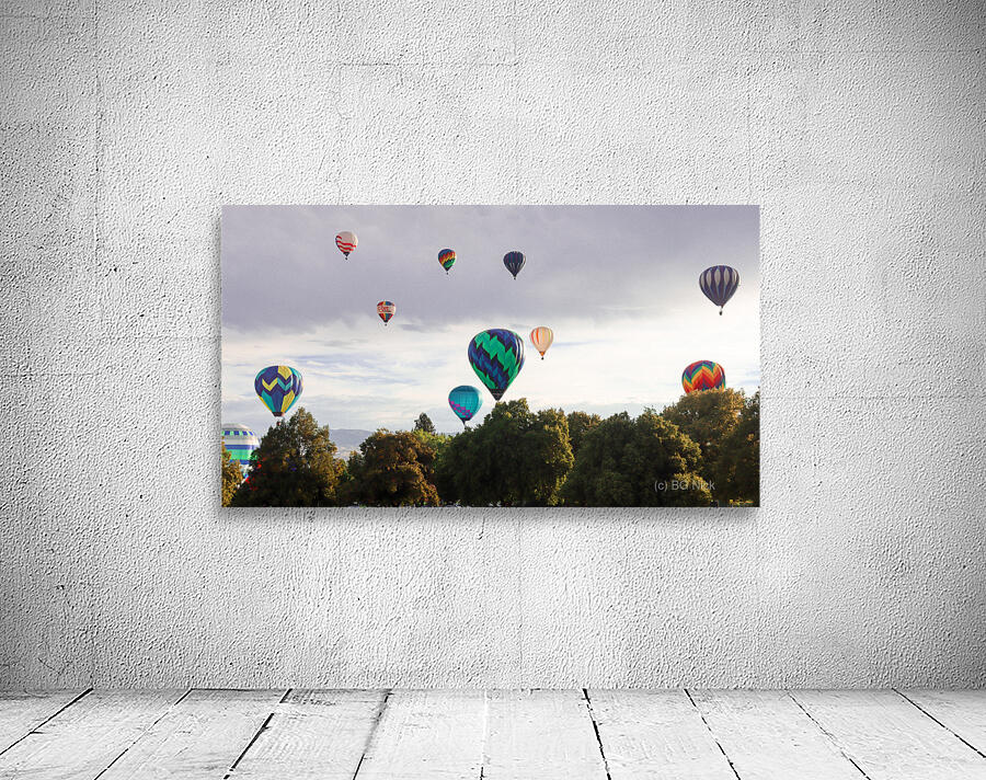 Early Balloons Wall Preview