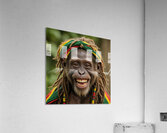 Rasta Monkey Acrylic Print