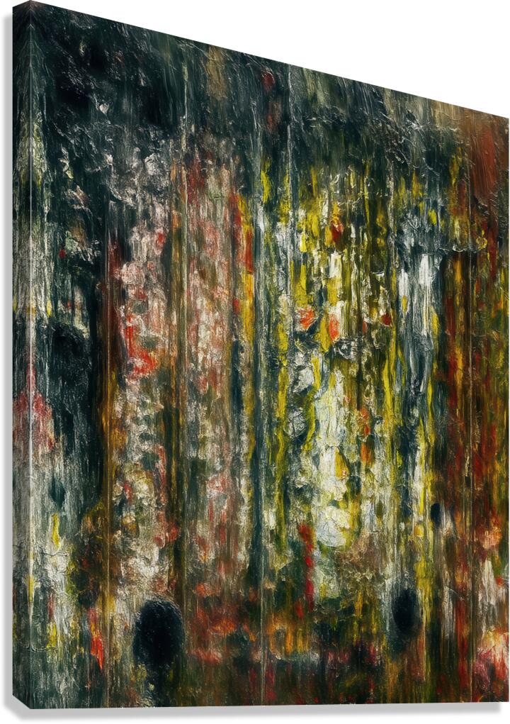The Vertical Scar Canvas Print