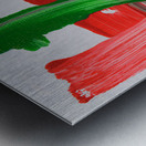 Trust. Love. Metal print