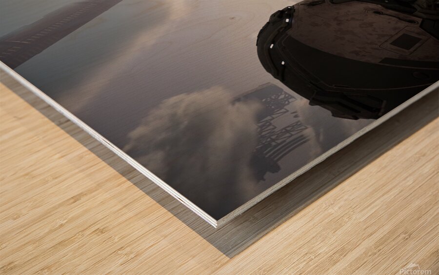 Towards infinity Wood print