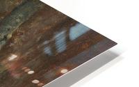 Reiter im Wald HD Metal print