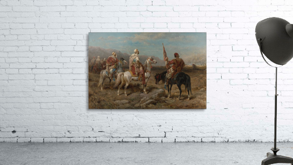 Arab caravan patrol Wall Preview