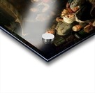 The familly round the death bed of their ancestor Acrylic print