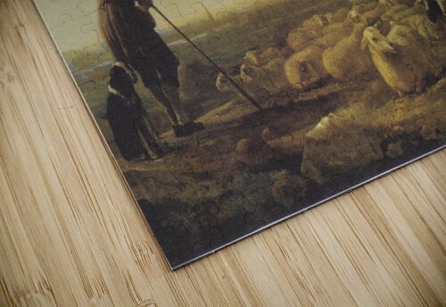 Schafherde auf der Weide Aelbert Cuyp puzzle
