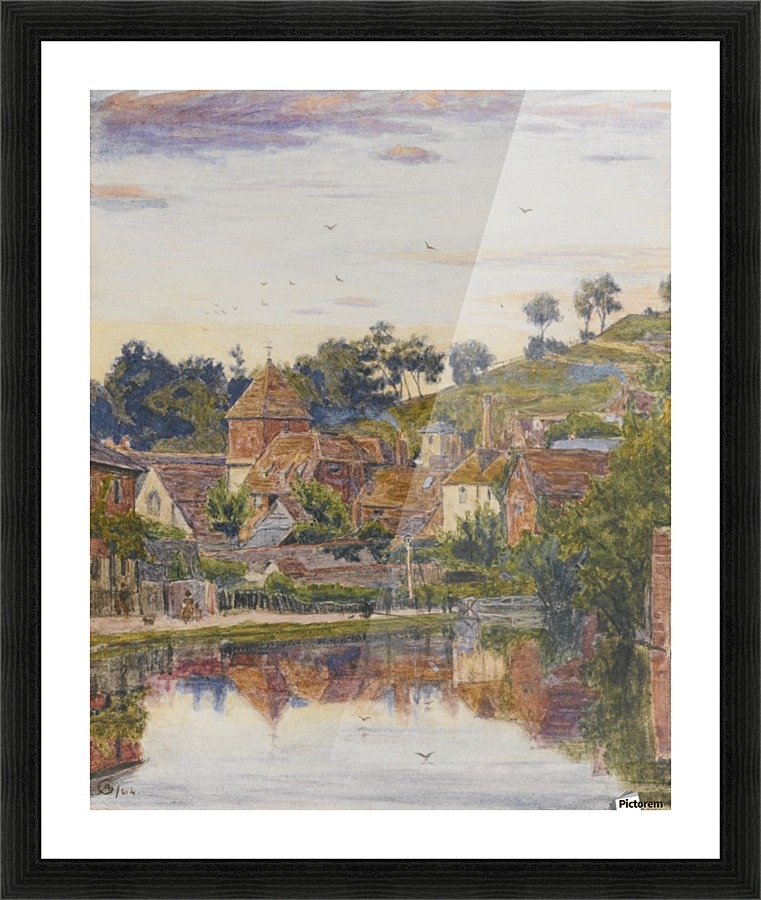 Near Winchester Picture Frame print