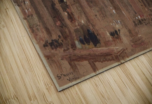 Inside a cathedral Albert Goodwin puzzle